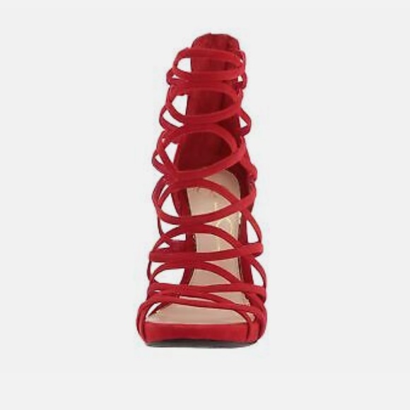 SOLD - Jessica Simpson - Womens Razella Caged Suede Pumps
- 8.5 - Picture 3 of 6